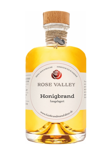 Honigbrand im Whiskyfass gelagert Honigbrand im Whiskyfass gelagert